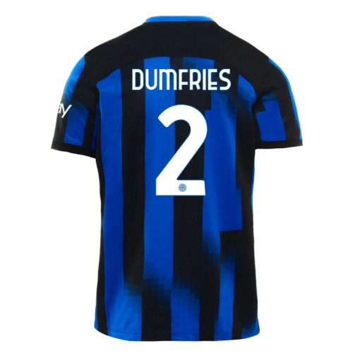 Maillot de Foot Inter Milan Dumfries 2 Domicile 2023-24 Maillot de Foot Inter Milan Dumfries 2 Domicile 2023-24